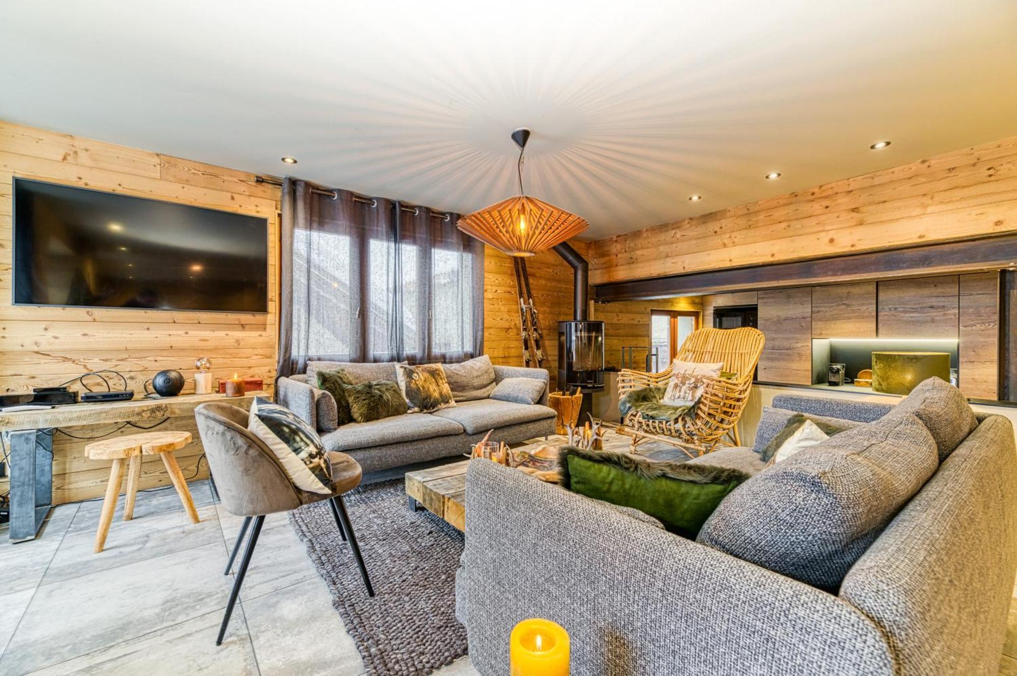 Homency - Chalet Rodina Alpe d'Huez Kültér fotó