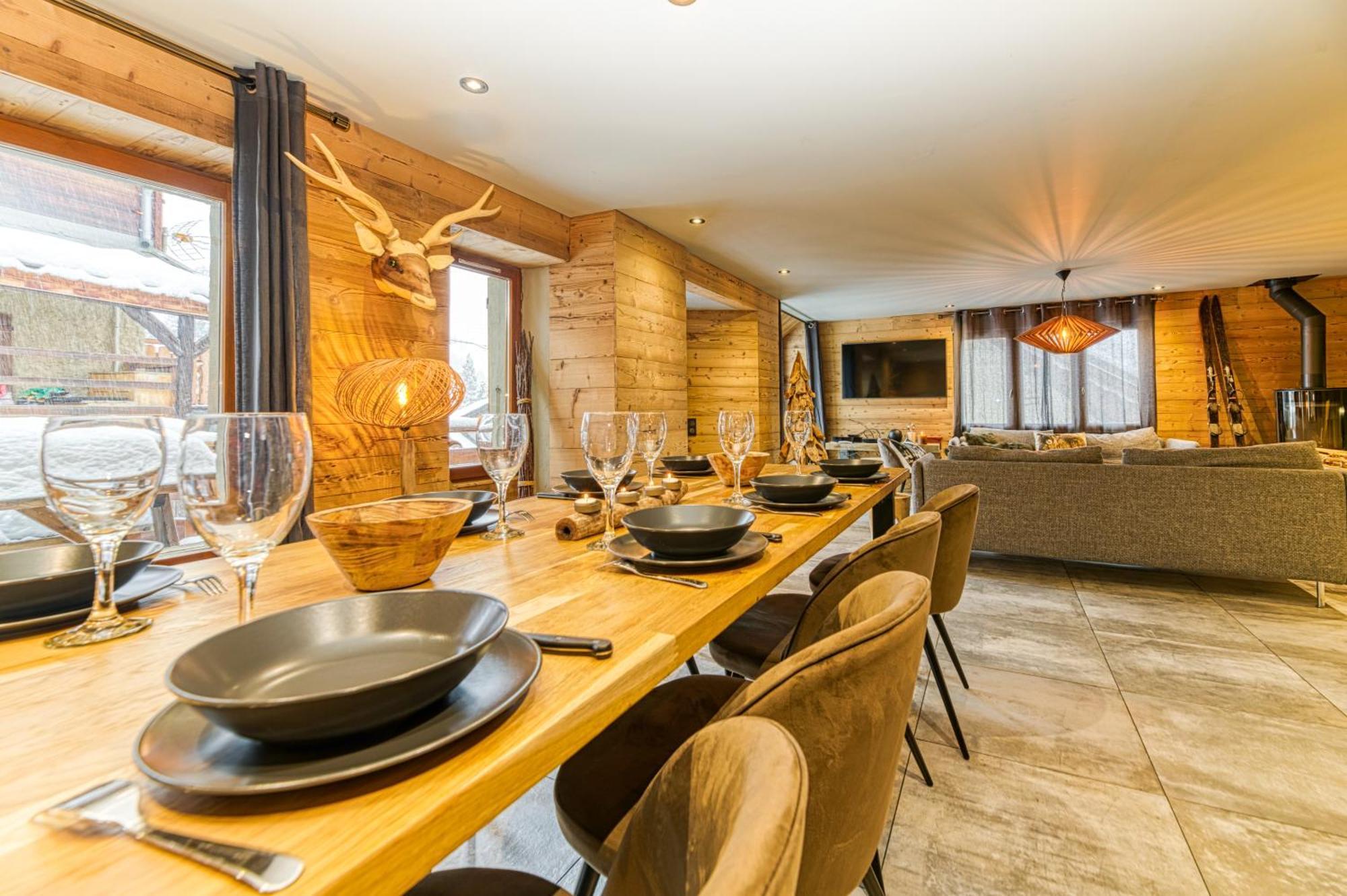 Homency - Chalet Rodina Alpe d'Huez Kültér fotó